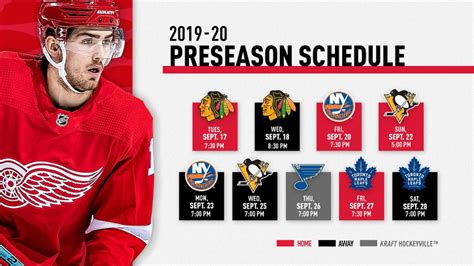 Detroit Red Wings Tv Schedule 2021 20 Printable - Printable Schedule