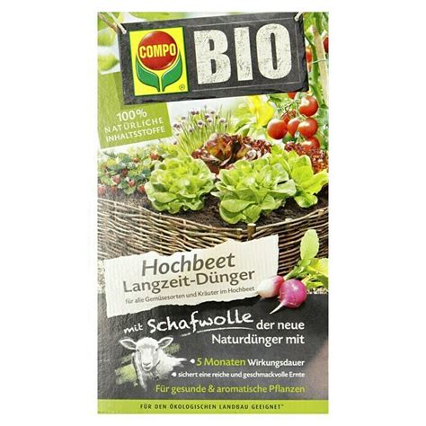 Compo Bio Langzeitd Nger Hochbeet G Bauhaus