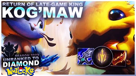 THE RETURN OF THE LATE GAME KING KOG MAW Unranked To Diamond