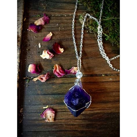 Dark Amethyst Amulet Psychic Boost Protection Change