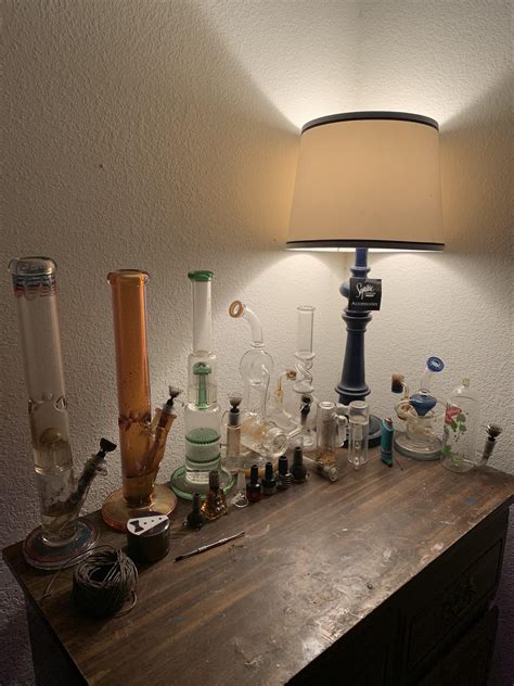 My Bong Shelf Dresser Want To Get A Display Case R Bongs