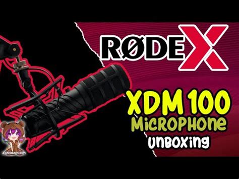 RODE X XDM 100 USB Microphone Unboxing Checking It Out YouTube