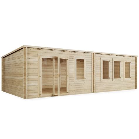 BillyOh Fraya Max Pent Log Cabin Garden Buildings BillyOh Store