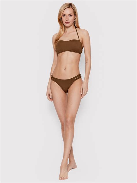 Seafolly Góra od bikini S Collective 30877 942 Brązowy Modivo pl