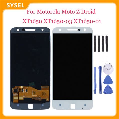 5 5 Lcd For Motorola Moto Z Droid XT1650 01 XT1650 03 LCD Display