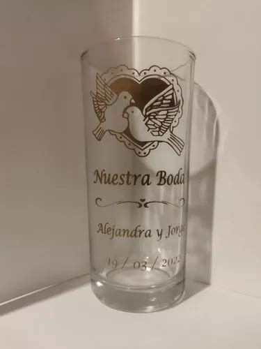 30 Vasos Cuberos Personalizados Boda Xv Años Bautizo en venta en