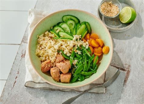 Rezepte für ein schnelles und gesundes Mittagessen im Büro Food Cobb