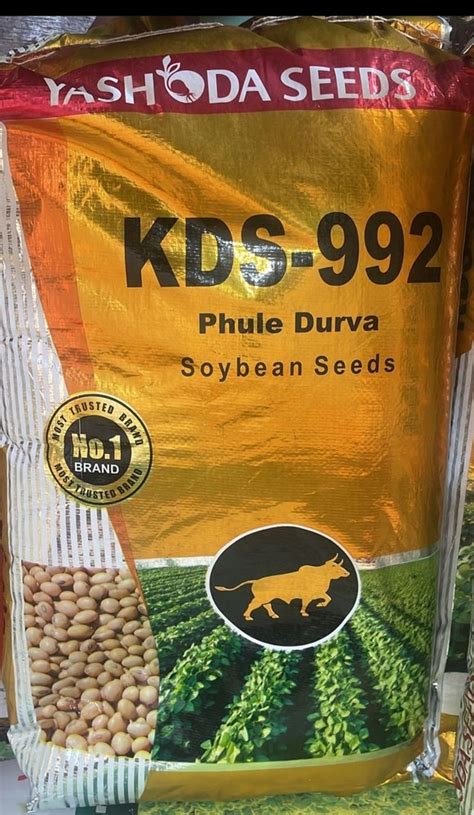 Soybean Soyabean Phule Durva Kds Kg Seeds Bag For Sowing