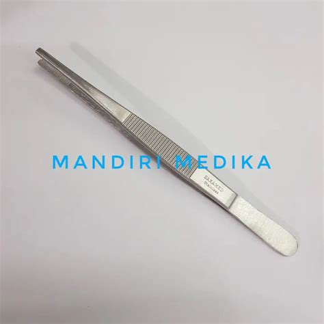 Pinset Anatomis Chirugis Medis 14cm Stainless Lazada Indonesia