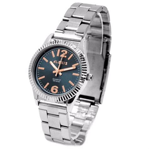 Reloj Redondo Anal Gico De Cuarzo Para Hombre Y Mujer Pulsera De Acero