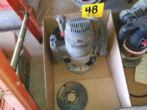 Sears Craftsman Industrial Plunge Router Assiter Auctioneers