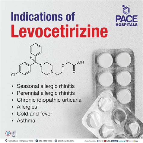 Levocetirizine – Uses, Side Effects, Composition and Price