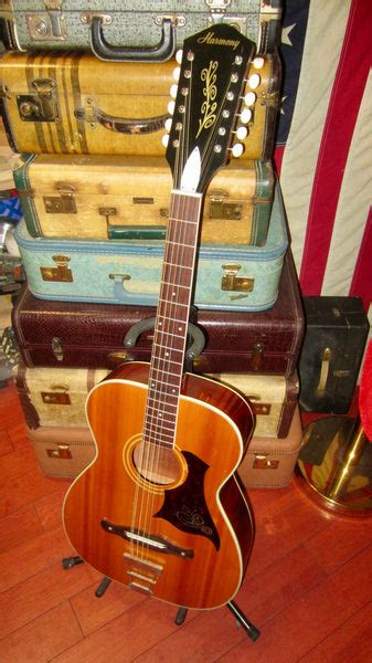 ~1967 Harmony 12 String Acoustic Natural Rivington Guitars