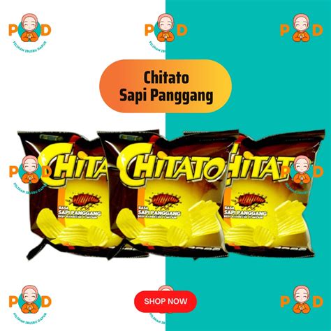 Jual CHITATO Rasa Sapi Panggang 3pcs X 15gr Shopee Indonesia