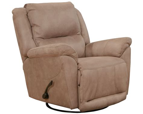 Cole Chaise Swivel Glider Recliner Camel By Catnapper Furniturepick