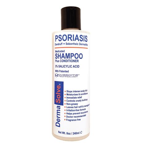 Dermasolve Psoriasis Seborrheic Dermatitis And Dandruff Shampoo Plus Conditioner