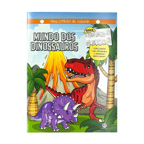 Mundo Dos Dinossauros Meu Livr O De Colorir Paloma Blanca Alves