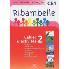 Ribambelle Ce S Rie Rouge Cahier D Activit S Et Livret D