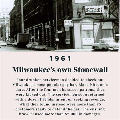 Visual Timeline Of Lbgt History Activism In The State Of Wisconsin