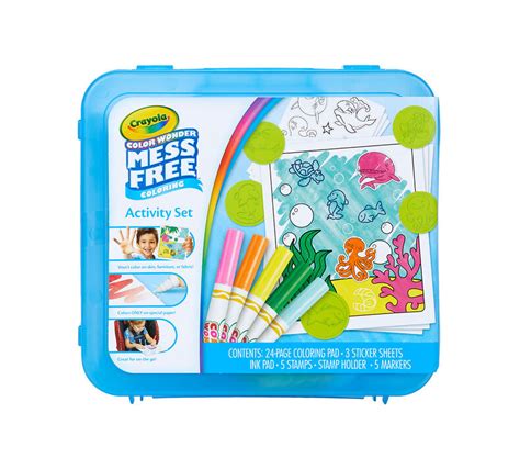 Color Wonder Art Kit Mess Free Coloring T Crayola