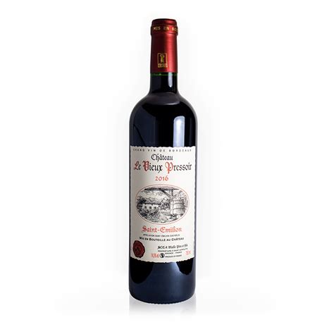 Saint Emilion 2018 Château Le Vieux Pressoir