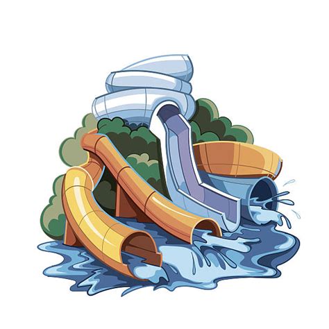 Colorful Waterpark Illustrations Royalty Free Vector Graphics And Clip