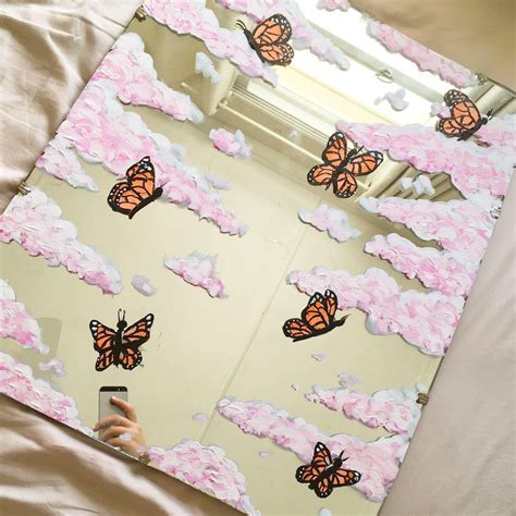 Butterfly Tumblr Dreamyskies Mirror Painting Aesthetic Painting