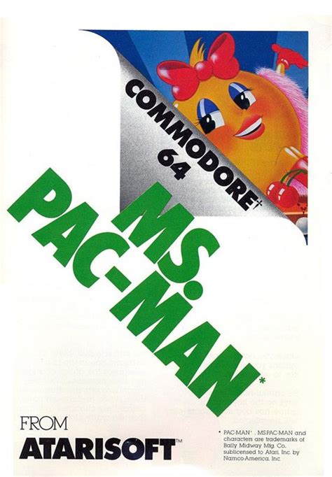 Ms Pac Man Cover Or Packaging Material Mobygames