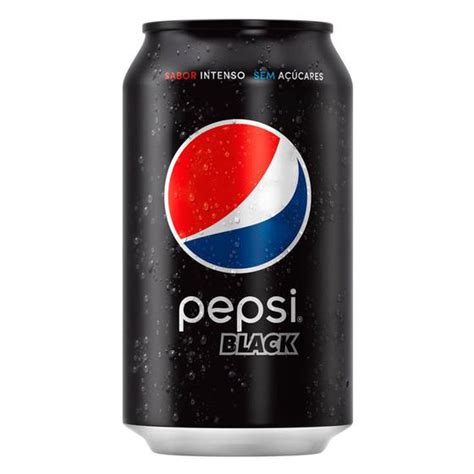 Refrigerante Pepsi Black Sem Açúcares Lata 350ml Pepsi Cola