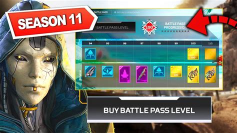 Buying All 100 Tiers In Apex Legends Season 11 Escape Battle Pass Youtube