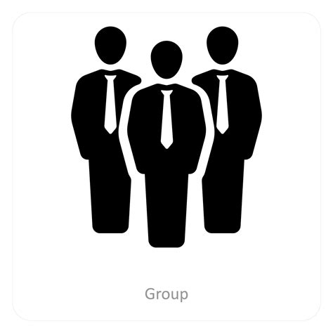 group  friends icon concept  vector art  vecteezy