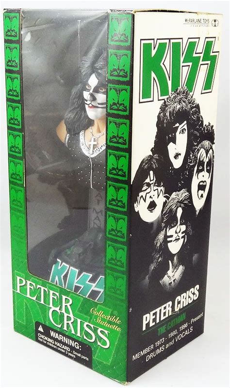 Kiss Buste Statuette Cm Peter Criss The Catman Mcfarlane