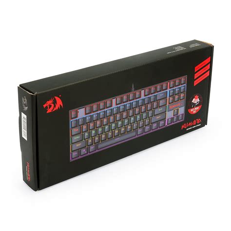 Teclado Mecánico Gamer Redragon Kumara Rainbow K552 Kr Sp Red Switch