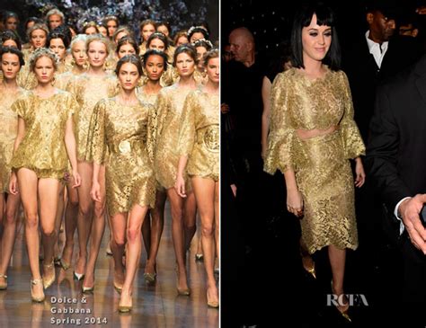 Katy Perry In Dolce And Gabbana Universal Music Brit Awards After Party