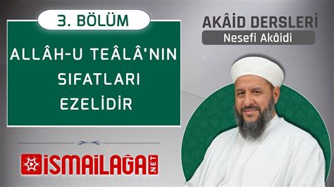 nesefi akaidi Etiketli Video ve Makaleler İsmailağa NET