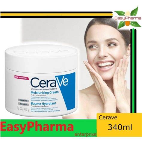 Cerave Moisturizing Cream 340ml Lazada