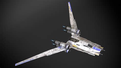 Star Wars U-Wing 3D Model by SQUIR