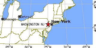 Washington, New Jersey (NJ) ~ population data, races, housing & economy