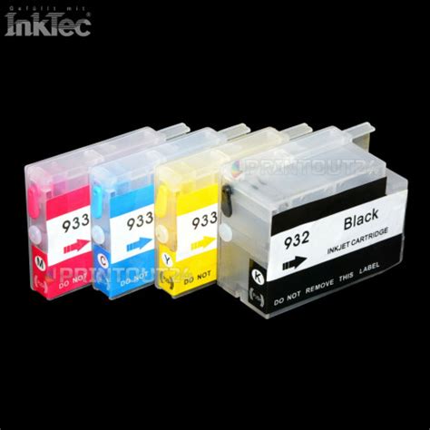 Befüllbare Drucker Nachfüll Patrone InkTec Tinte ink CISS für HP 932XL