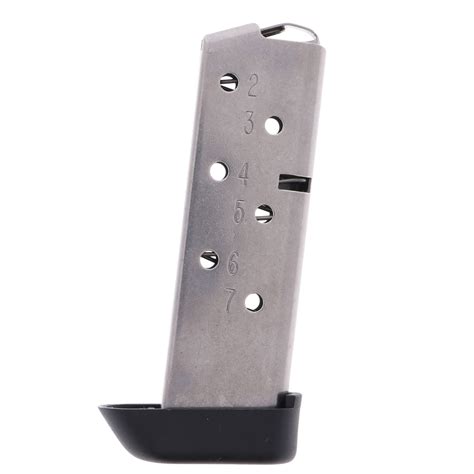 Kimber Micro 380 Acp Stainless Steel 7 Round Extended Magazine Ebay