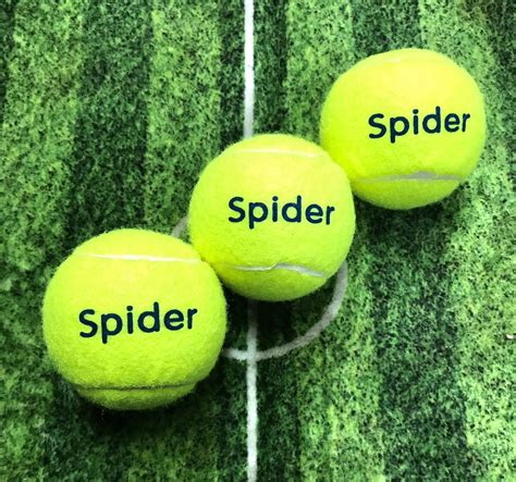 Spider ลูกเทนนิส แบรนด์ สไปเดอร์ Tennis Ball 1 แพคมี 3 ลูก อาร์ต