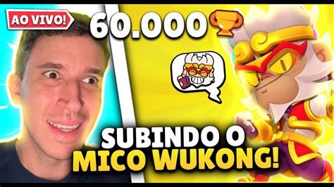 Subindo Mico Wukong No Combate Ou Fut Brawl Stars Ao Vivo