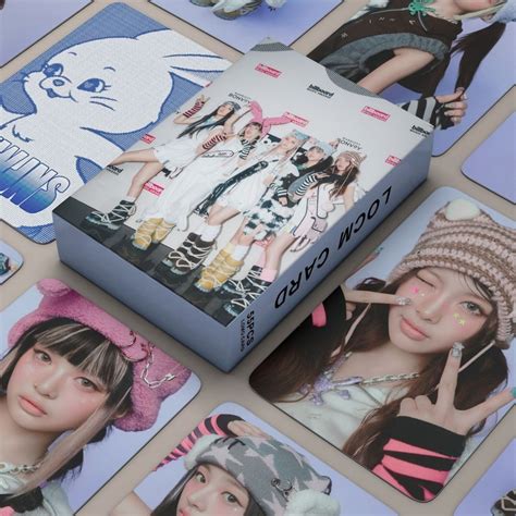 Pcs Kpop Jeans Lomo Card New Album Attention Newjeans Album Girls