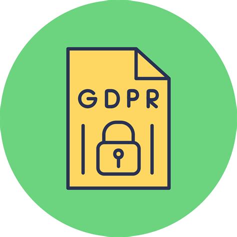 GDPR Vector Icon 19966705 Vector Art At Vecteezy