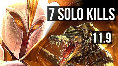 KAYLE Vs RENEKTON TOP 7 Solo Kills 1 1M Mastery BR Master V11