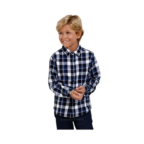 Camisa Xadrez Flanelada Infantil Festa Junina Luxo Na Americanas