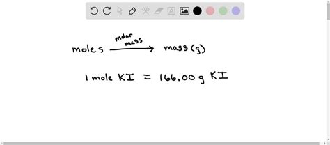 Solved Potassium Iodide Ki Is Used As An Expectorant How Many Grams