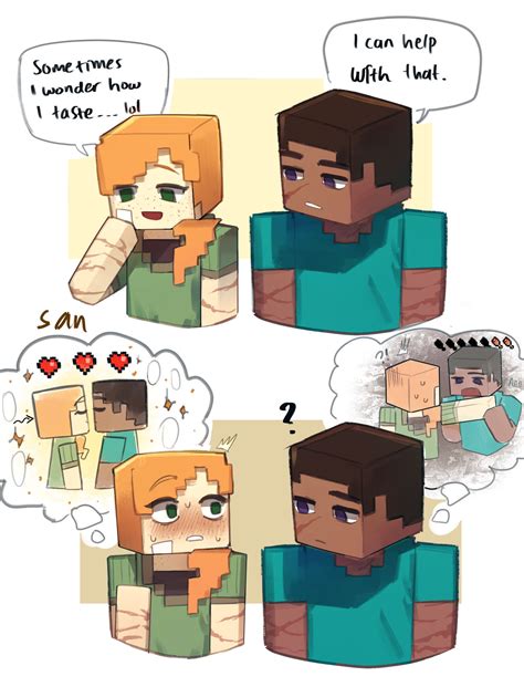 Minecraft I Wonder How I Taste Meme By Teachiisan On Deviantart