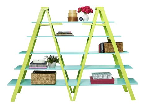 How To Create A Double Ladder Shelf Hgtv