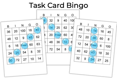 Task Card Bingo A Simple Way To Turn Your Favorite Task Cards Into An